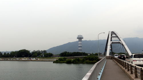 木曽山川公園の展望タワー